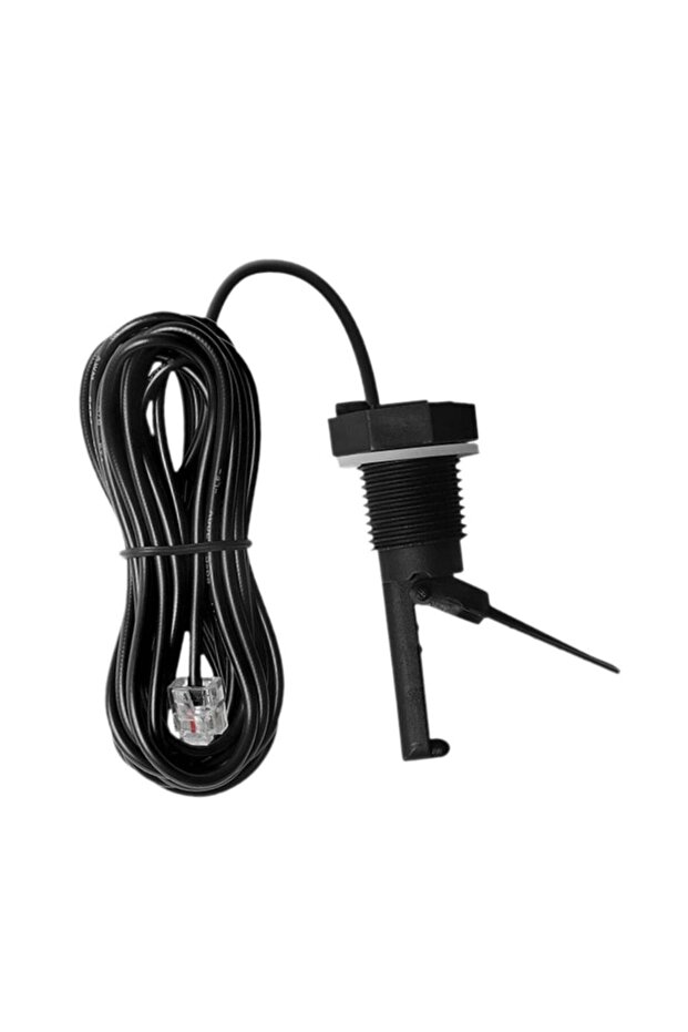 Black Lightweight Water Flow Switch Assembly with Cable Direct Replacement Pool Flow Sensor Assembly - 1