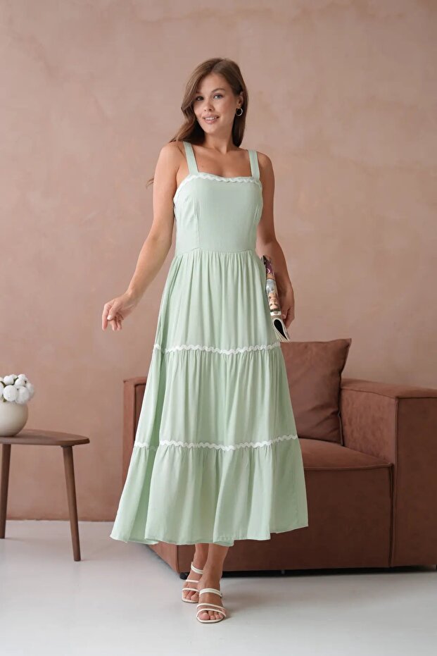 Rochie de vară cu bretele - 3