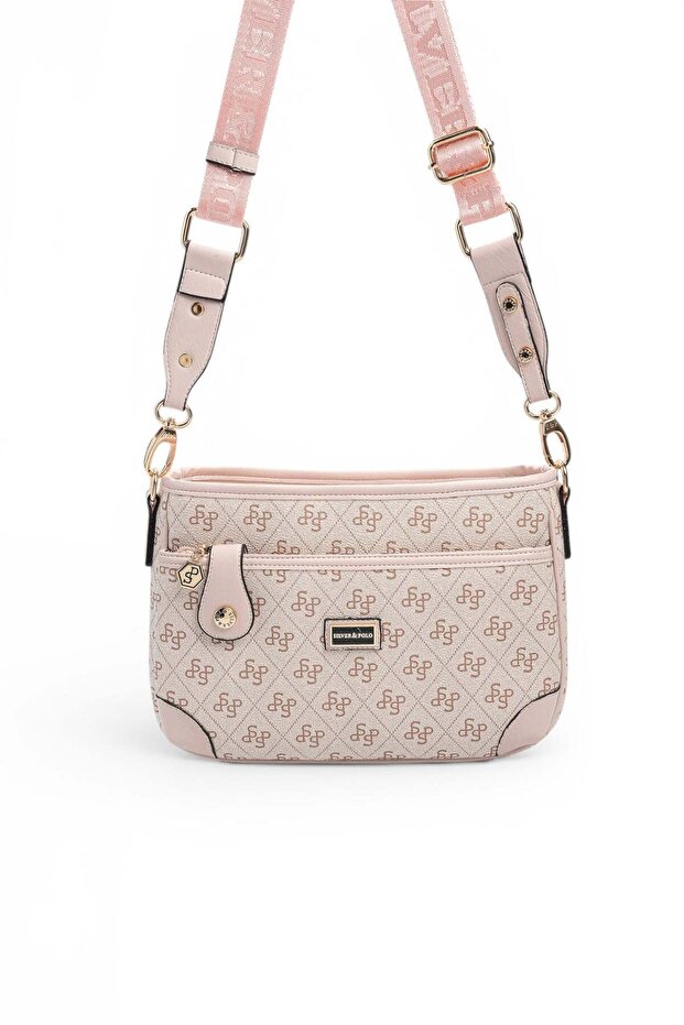 Pink - Powder Monogram Women's Crossbody Bag Sp1160