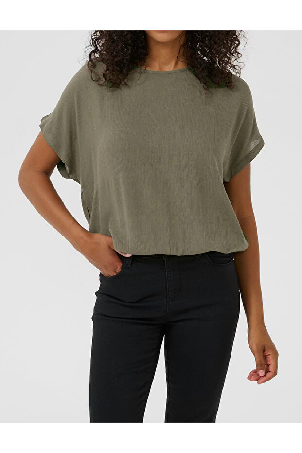 Blouse, Green - 1