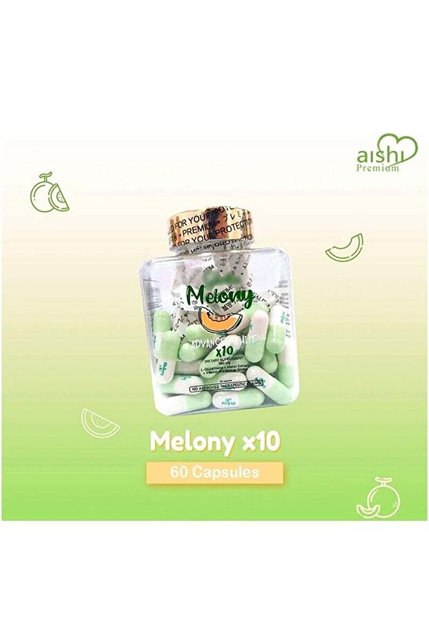 Melony Aishi Gluta Melony Advanced, White X10