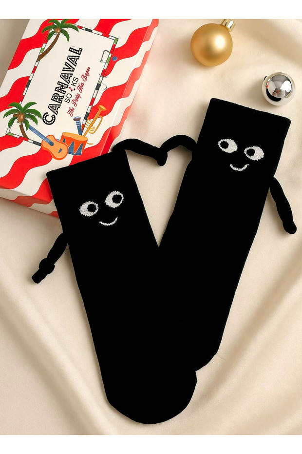 Women's and Men's Magnetic Hand-Holding Socks (1 Piece) - Magnetic Attraction Socks