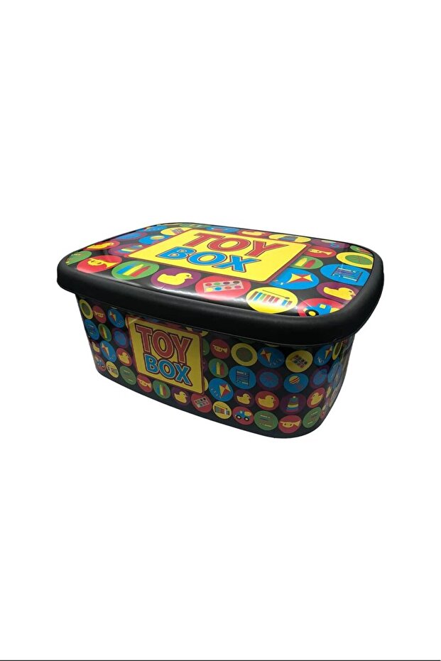 Patterned Shallow Storage Box 36 Lt. 3 No Royaleks-M12216