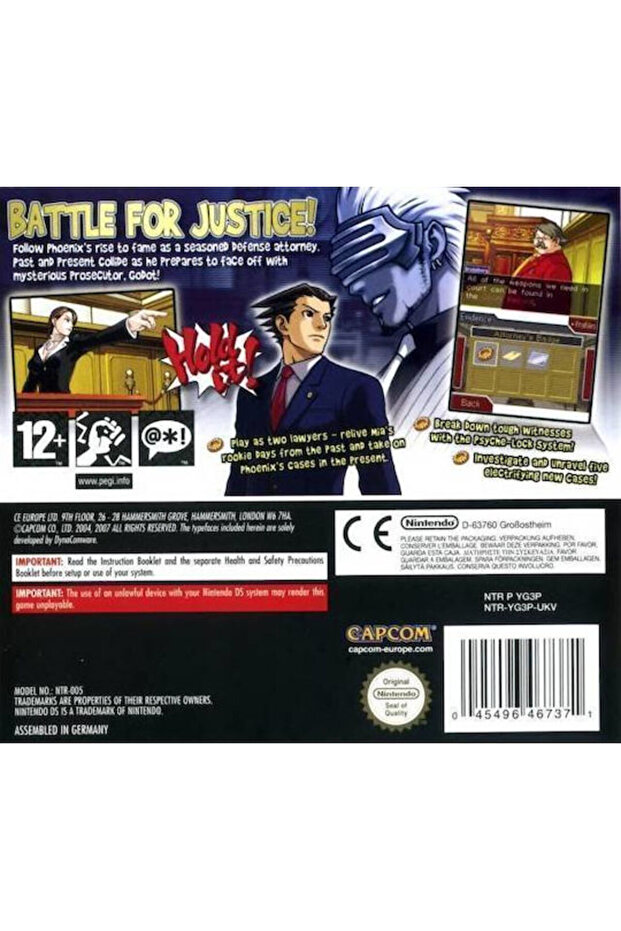 Phoenix Wright Ace Attorney Trials and Tribulation DS - 2