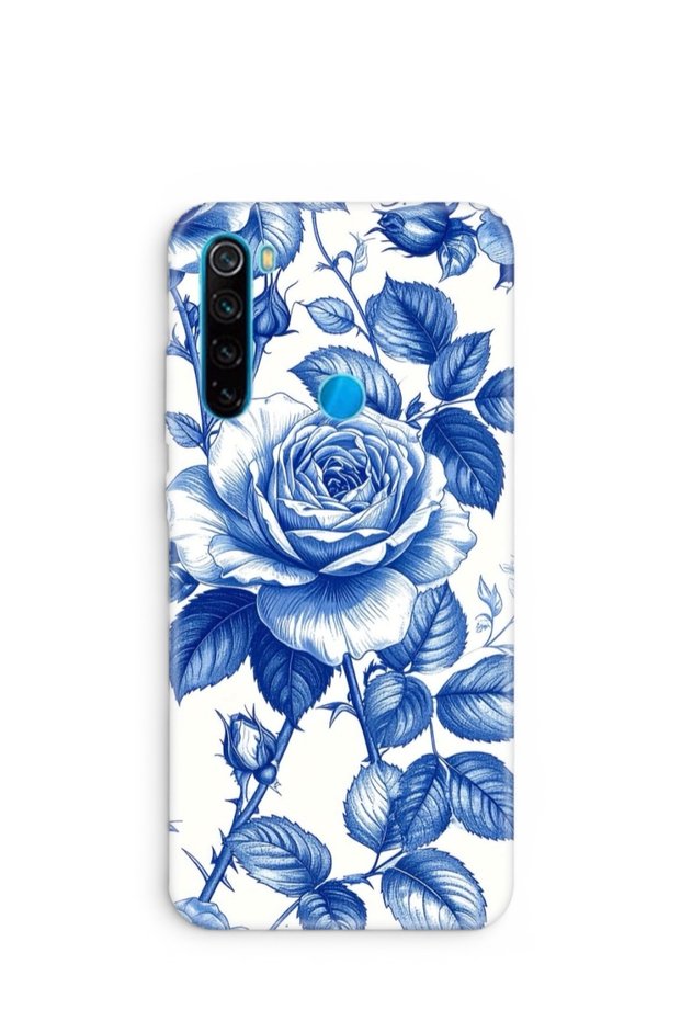 Redmi Note 8 Flower Printed Premium Case with Camera Protection
