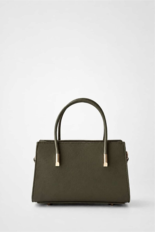 Margot Mini Khaki Crossbody and Handheld Shoulder Bag