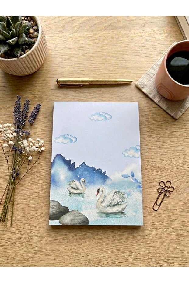 A5 Flat-Sided Top-Opening Notebook - 100 Sheets