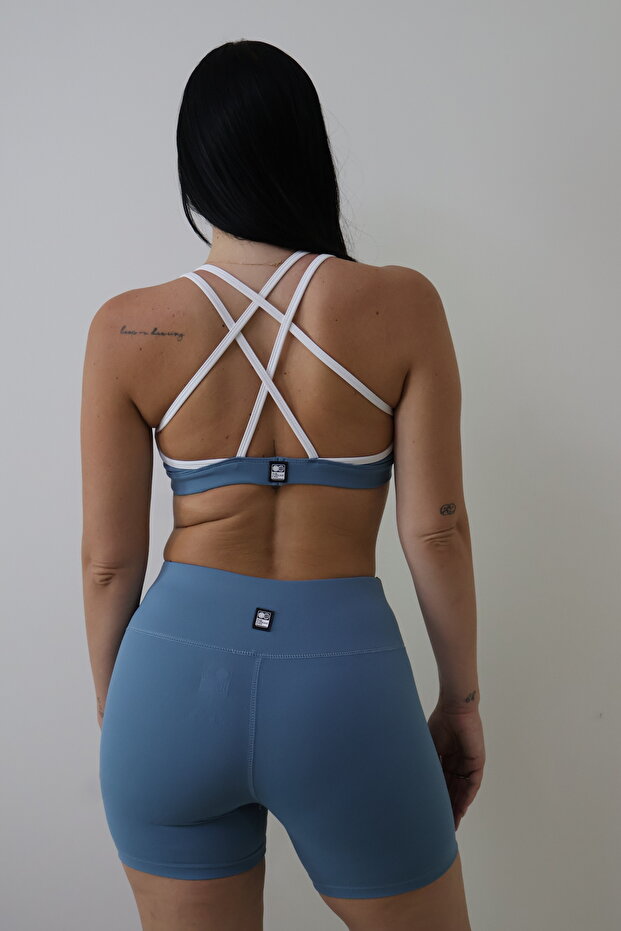 Women’s Limitless Short Tight Shorts - Blue
