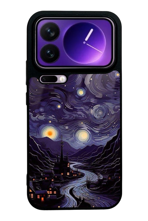 Xiaomi 17 Pro Max Vortex of Night Design Glossy Phone Case