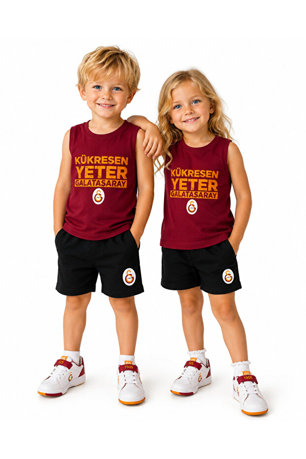 License-Protected Unisex Children's Summer Shorts Set Special Design