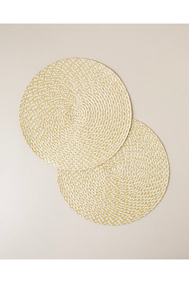 Gridle Pp – Polyester 2-Piece American Service Set 38 cm Natural