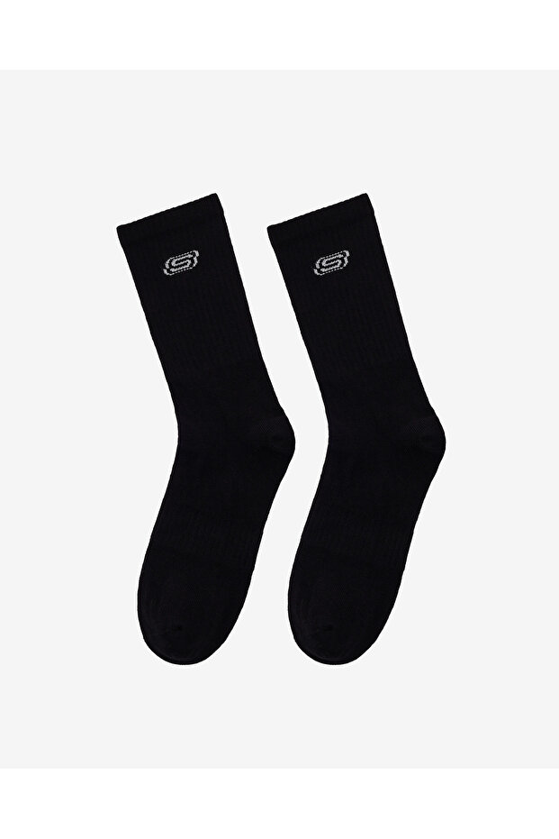 S2520318 U Crew 2 Pack 2 قطعة - جوارب للجنسين باللون الأسود