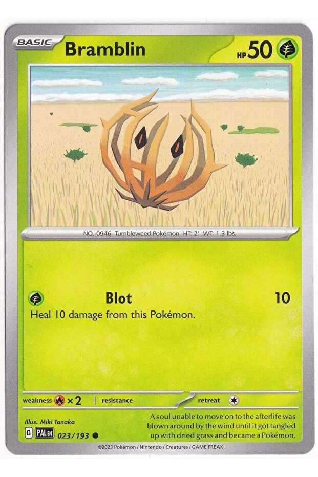 Bramblin 023/193 - Paldea Evolved - Card (Mint)