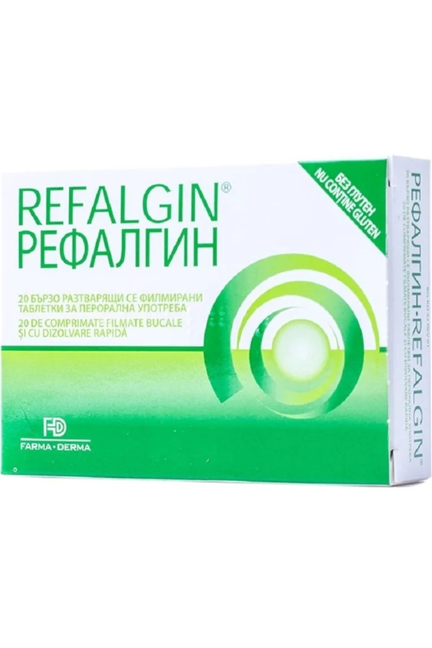 Refalgin, 20 comprimate, Farma-Derma - 1