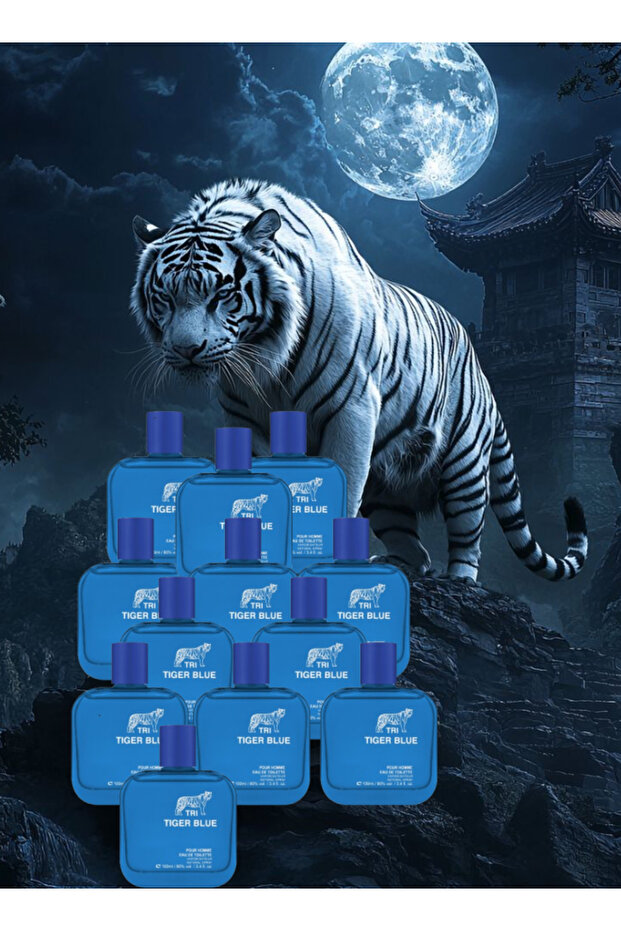 12 Pieces Tiger Blue Perfume 100ML