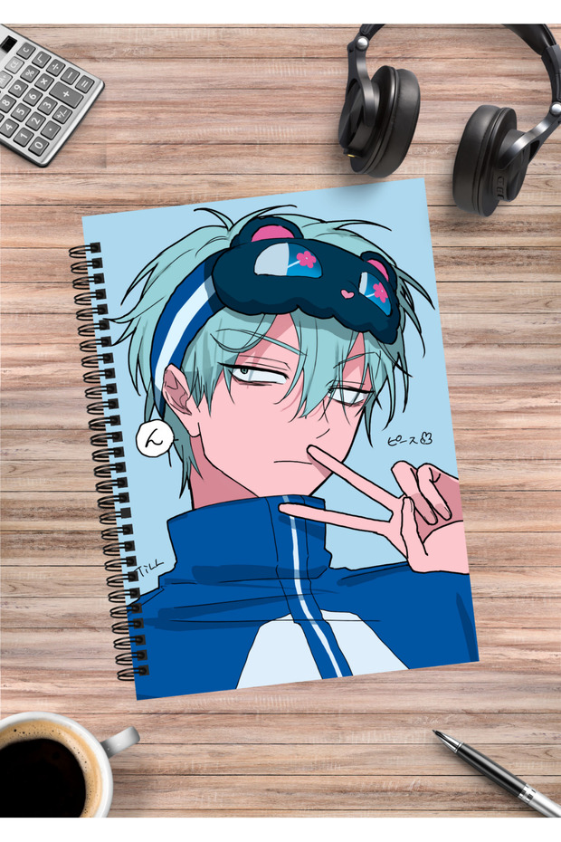Alien Stage Anime Spiral Notebook A5 (50 Sheets)