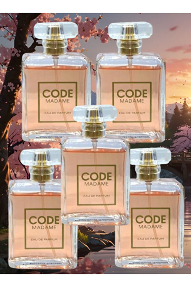 5 قطع من عطر كود مادام 100 مل