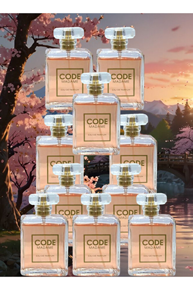 10 قطع من عطر كود مادام 100 مل