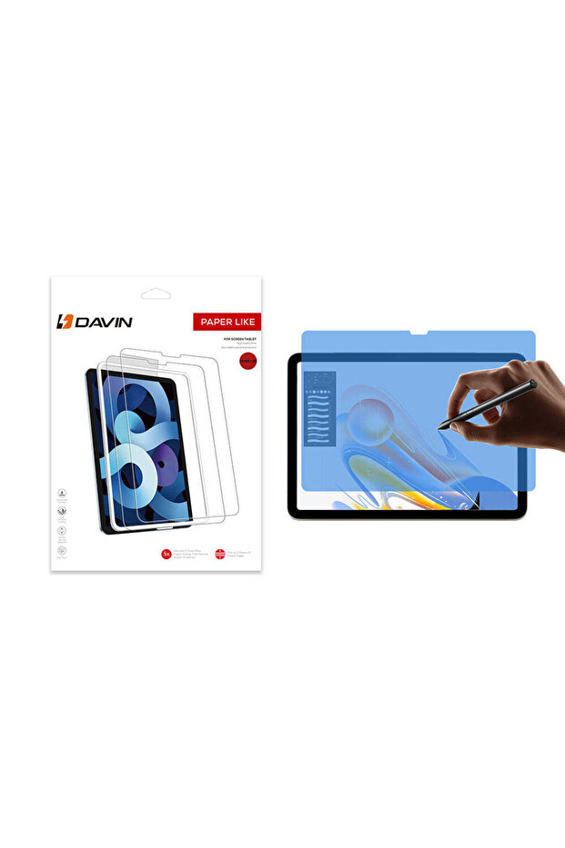 واقي شاشة شبيه بالورق متوافق مع جهاز Apple iPad Pro 11 2025 M5 ذو ملمس ورقي