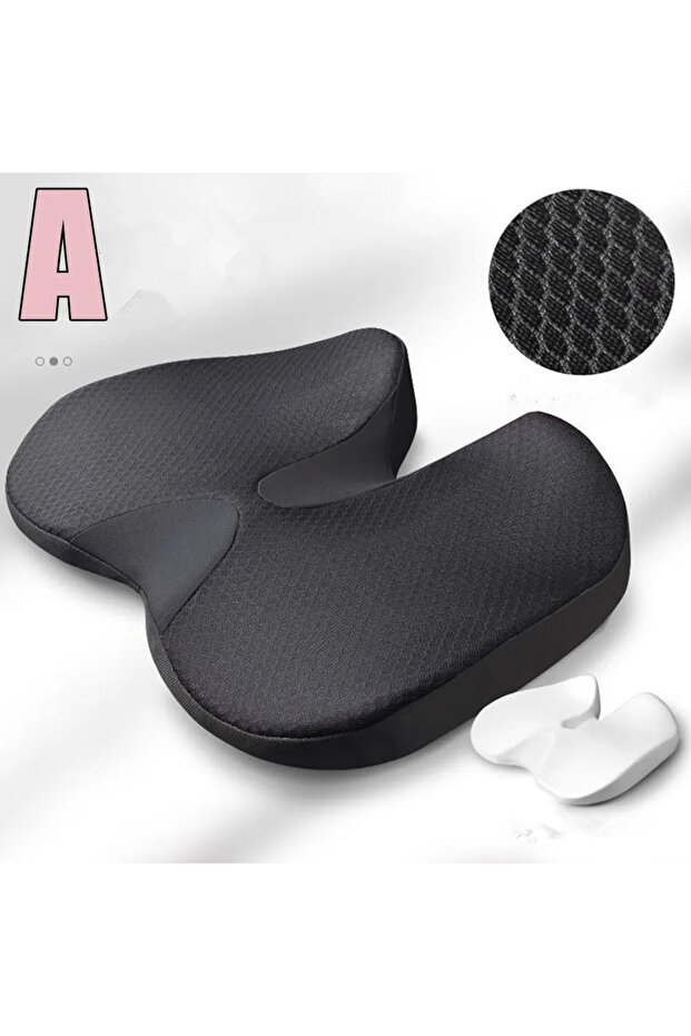 45x35x5cm A Cushion Non Slip Orthopedic Memory Foam Cushion for Tailbone Sciaticaback Pain