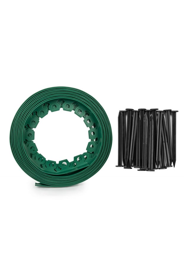 Separator gazon Easy Border 10m x 5cm, verde