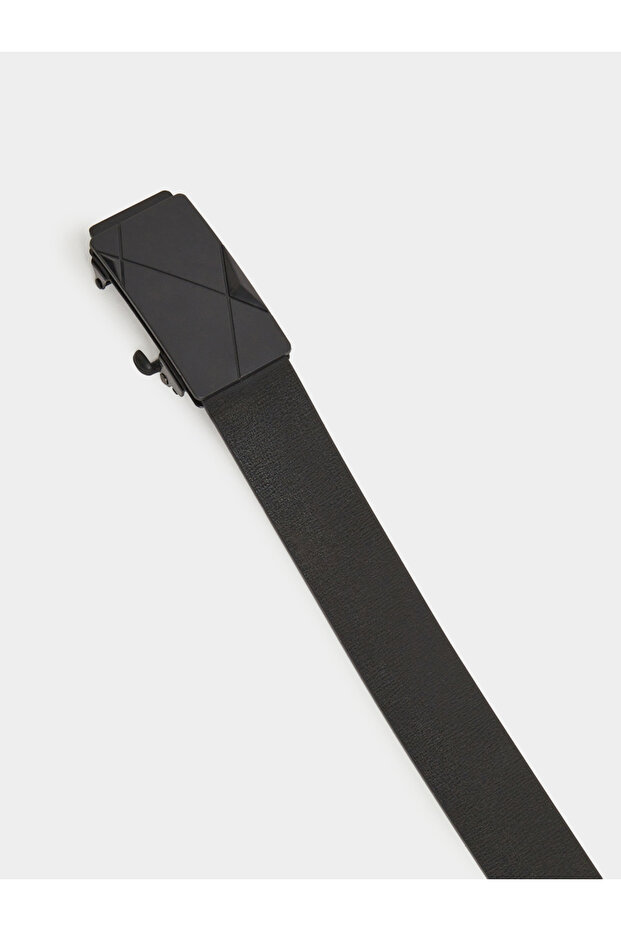 Solid Slider Buckle Belt - 5