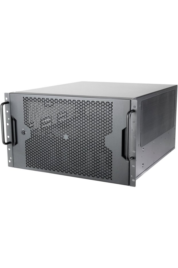 Rackmount 6U SST-RM600 Μαύρο