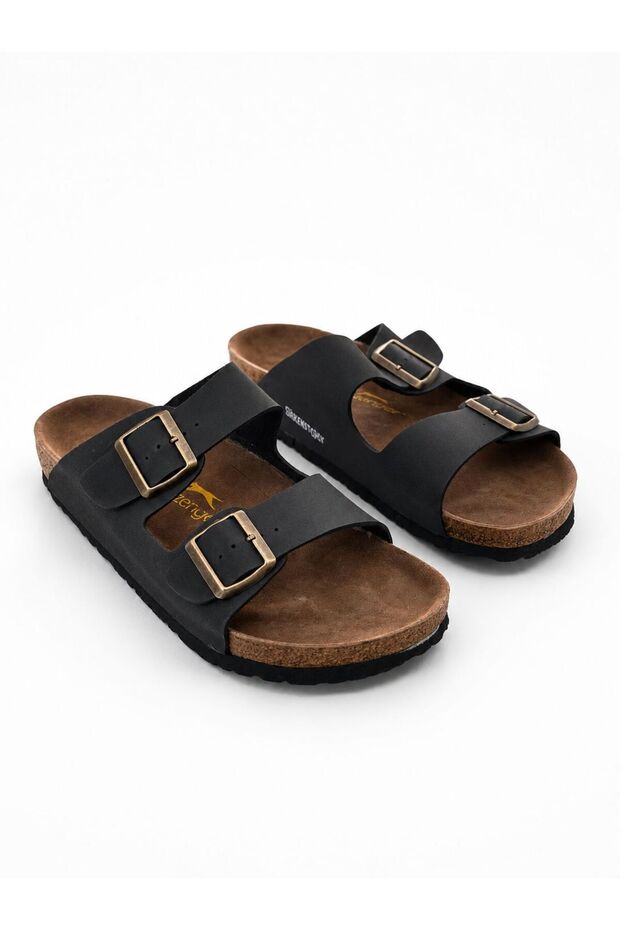 Unisex Summer Buckle Slippers Suitable for Daily Use