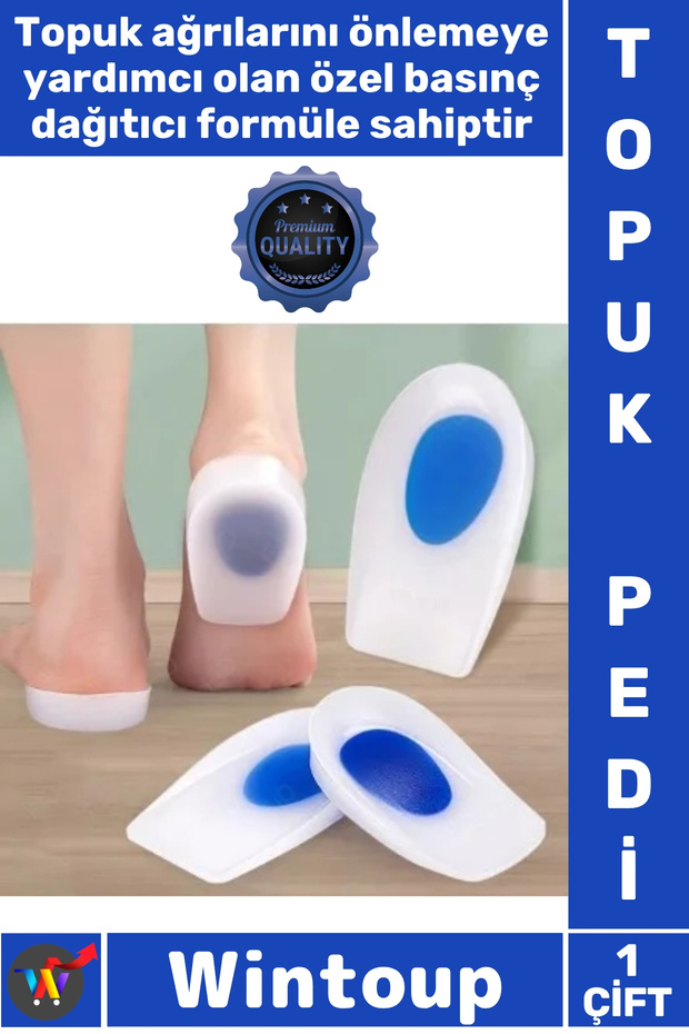 # Heelpad Comfort Pad Gel Supported Cushioning Soft Shoes Women's Shock Absorbing Stylish Heel Silicone