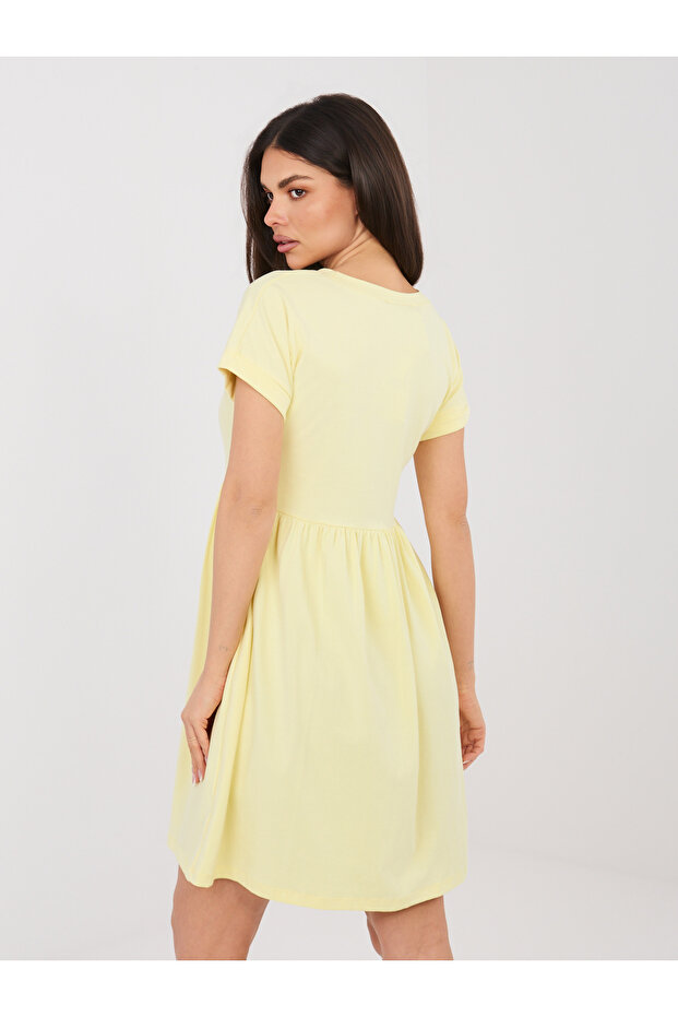Rochie Dama Galben - 3