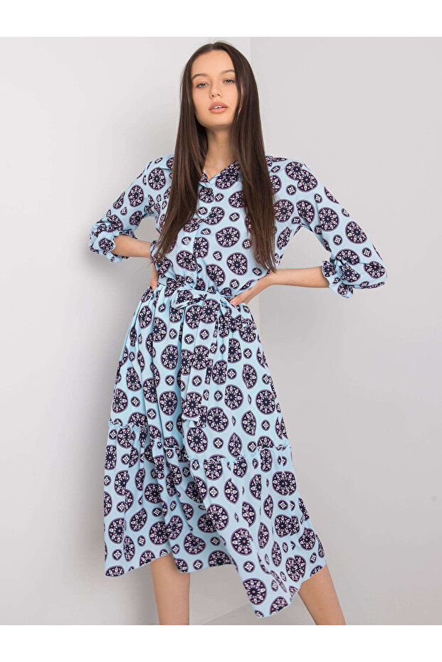 Rochie Dama Albastru - 3