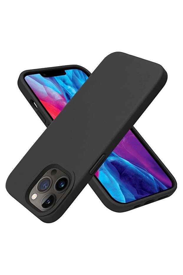 Silicone Case for iPhone 14 Pro, Liquid Silicone Gel Rubber Slim Shockproof Protective Phone Case