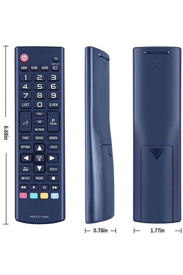 Replacement Remote Control AKB73715606 for LG TV – Easy Setup, No Programming Required - 3