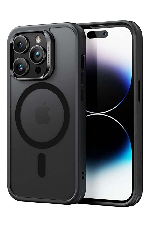 iPhone 14 Pro Max Case, MagSafe, Shockproof Military-Grade Protection, Scratch-Resistant, Black
