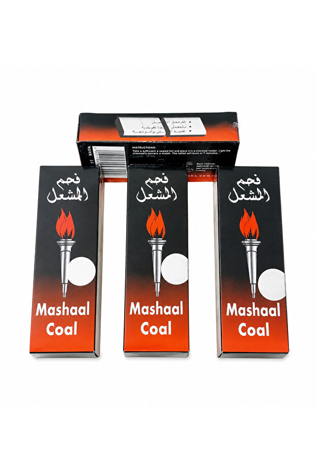 Mashaal Quick Lighting Charcoal Tablets 10 Pieces
