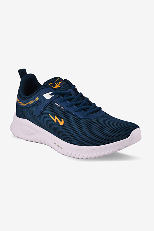 Men Zig Die Cut Eva 4.5 Mm Lace-Up Running Shoes-Blue