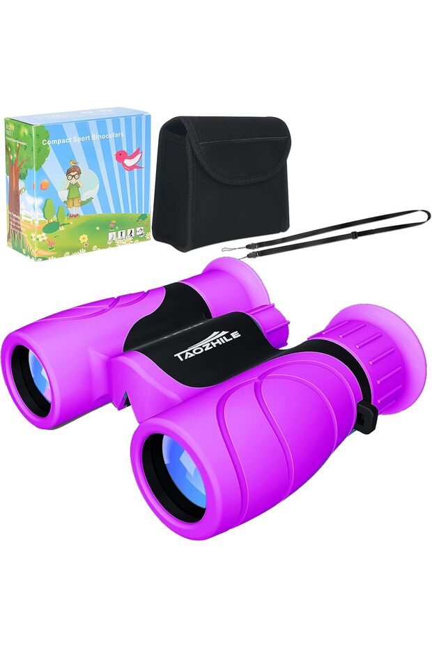 Binoculars for Kids,Compact Kids Binoculars 8x21 High-Resolution for Bird Watching, Camping, Exploration