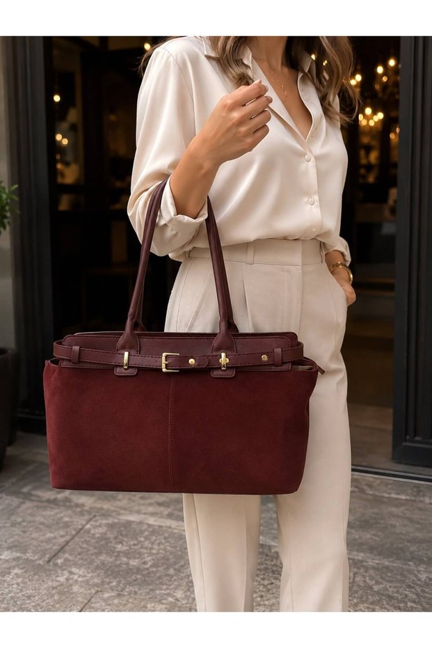 Claret Red Women's Bag