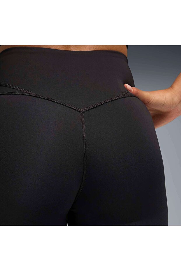 W SHAPE SPLIT TIGHT Siyah Kadın Tayt - 3