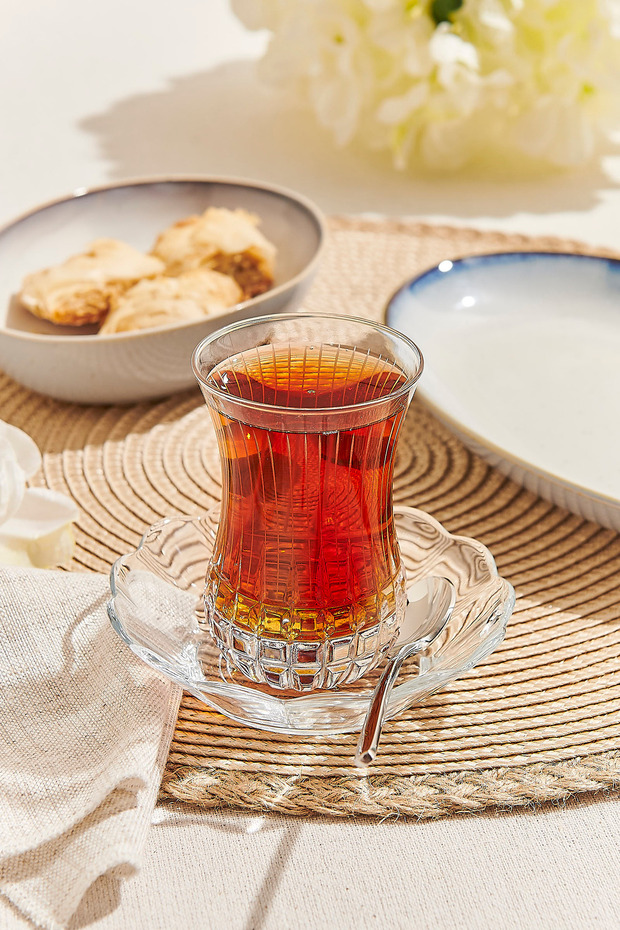 طبق شاي أسيم، طبق شاي، قطعة واحدة
