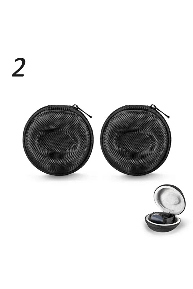 2pcs-A 1-2Pc Travel Case Portable Storage Box For Single Watch Shock And Impact-resistant For Wristw
