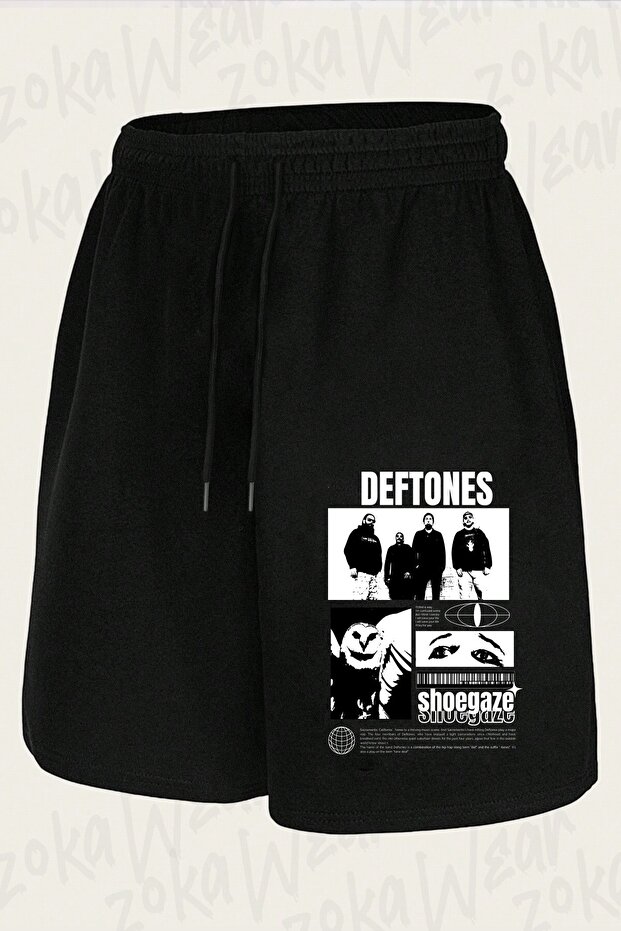 Unisex Deftones V16 Design Printed Shorts