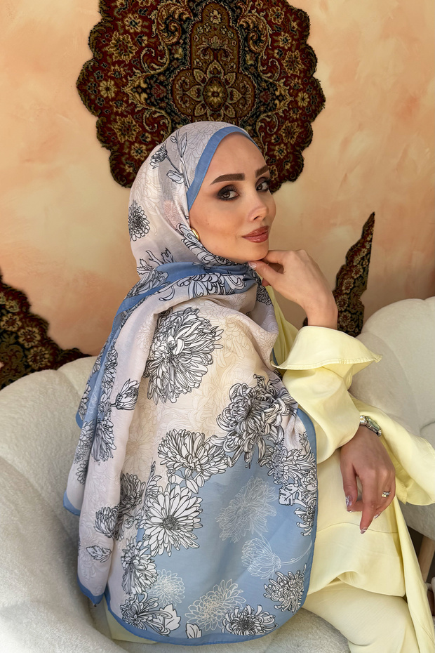 شال ناعم مائي منقوش بنمط كاسيم باتي