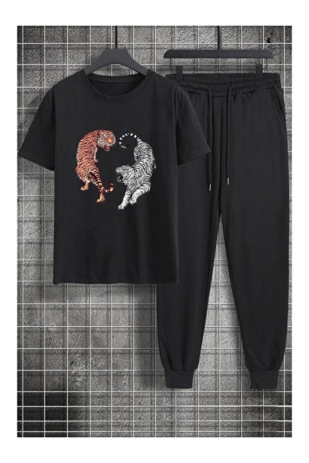 Summer Collection New Arrival T-Shirt & Shorts Set Printed Pattern Lightweight & Cool Fabric for All-Day Comfort