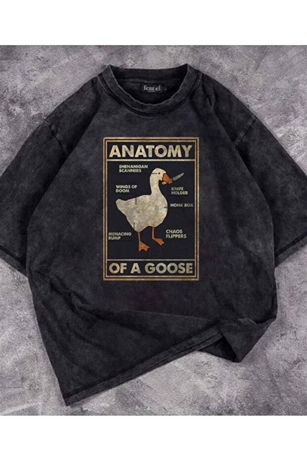 Duck Anatomy Unisex Vintage T-shirt