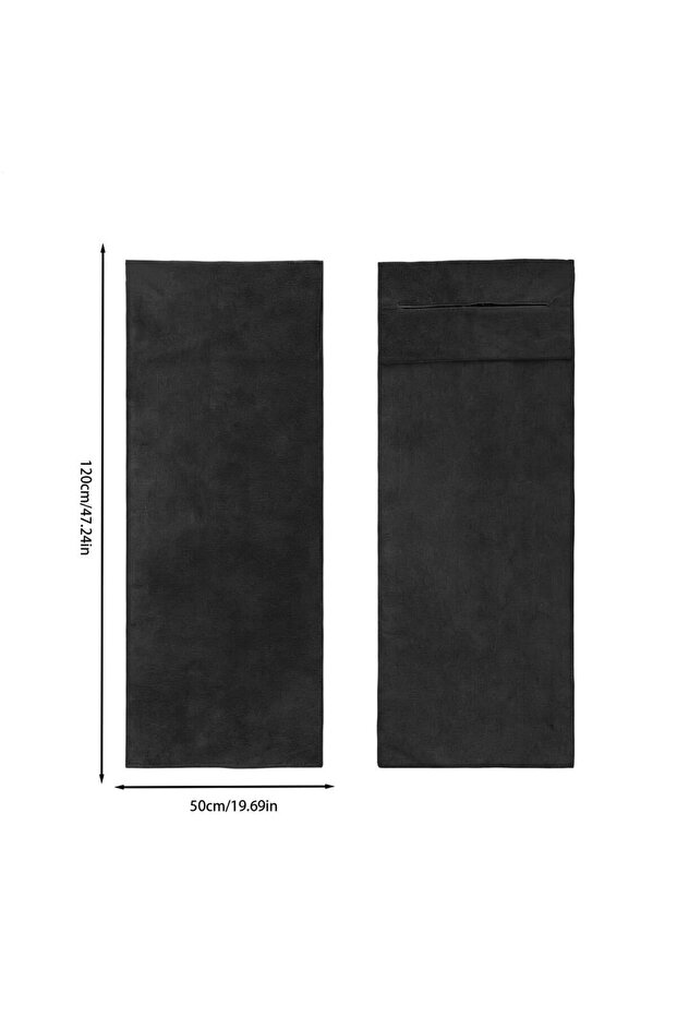 L Black High Performance Gym Towel Microfiber With Super Absorbency Quick Dry For Fitness Training Y
