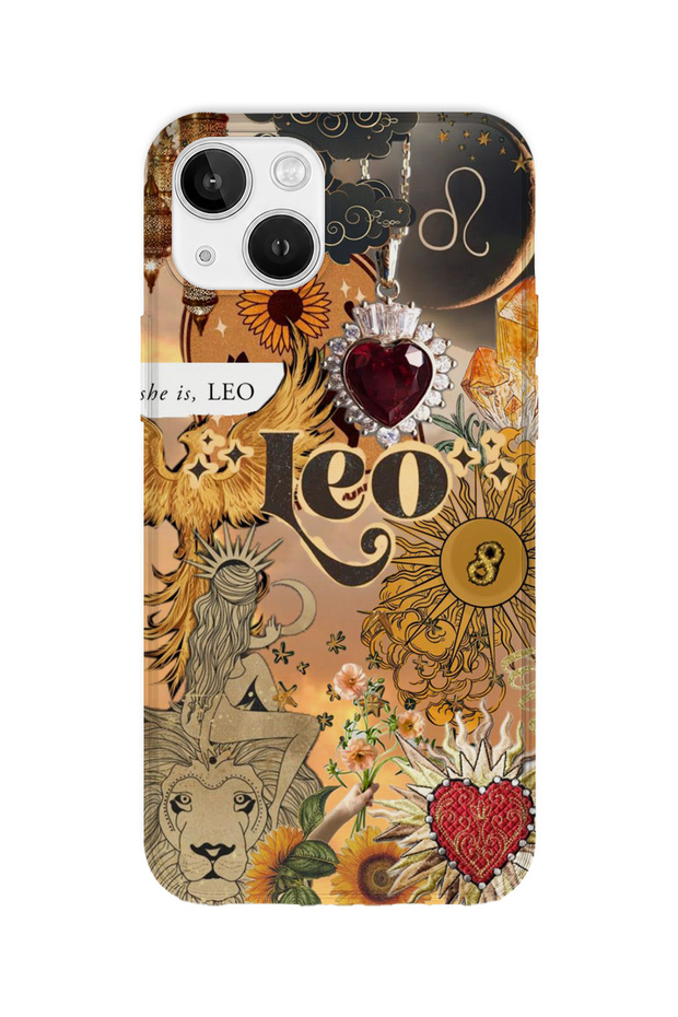 iPhone 15 Plus Compatible Printed Transparent Phone Case | Collection: Zodiacmuse Celestia