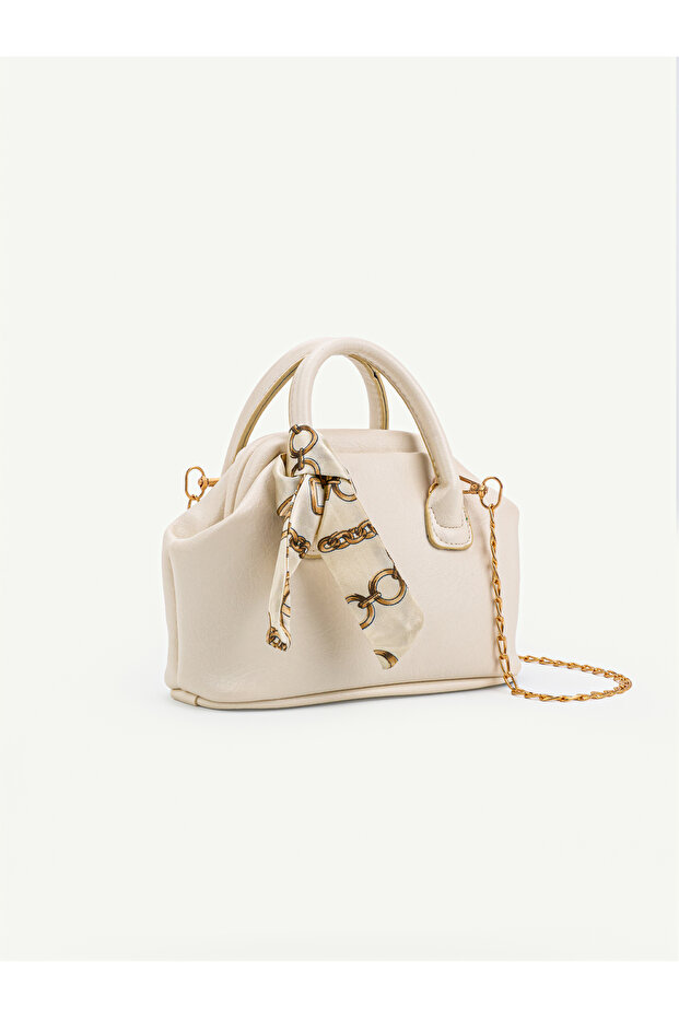 Scarf Burslu Daily Use Women's Hand and Shoulder Bag