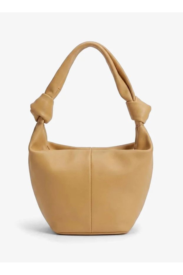 Women's Mini Hobo Handbag | Fashion Underarm Bag, Knot Handle Purse, Small Casual Shoulder Bag