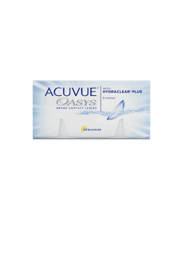 Oasys with Hydraclear Plus Pack Of 6, 2 Week Disposable Contact Lenses, Clear Contact Lenses